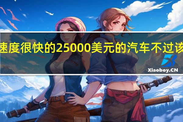 埃隆·马斯克承诺提供行驶速度很快的25000美元的汽车不过该电动汽车的电池成本将降低一半