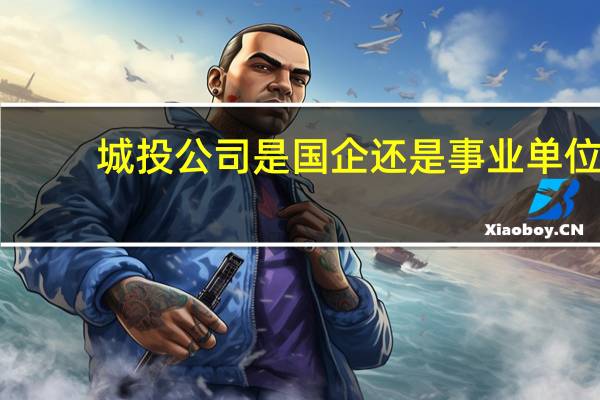 城投公司是国企还是事业单位
