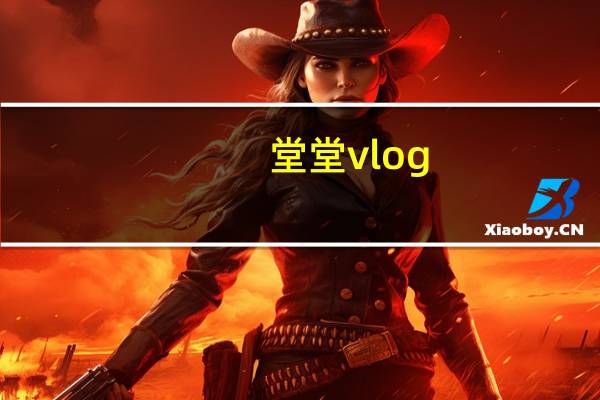 堂堂vlog（堂堂挑战赛）