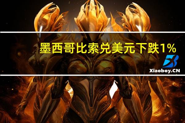 墨西哥比索兑美元下跌1%