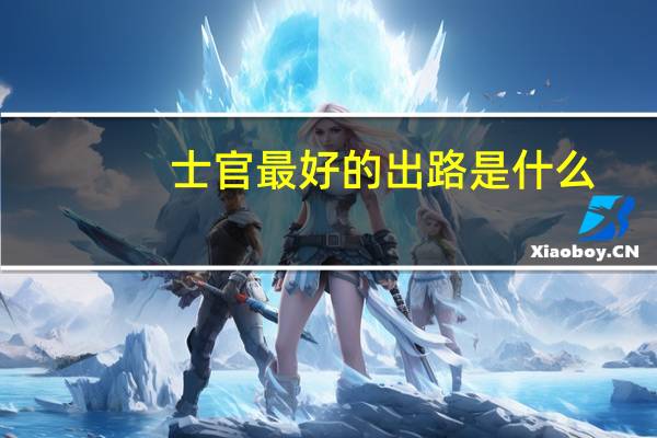 士官最好的出路是什么