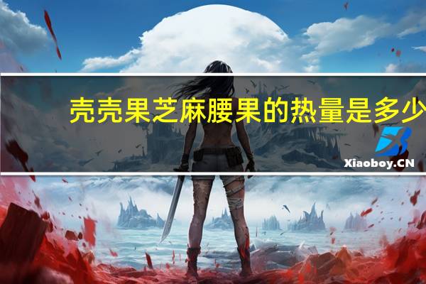 壳壳果 芝麻腰果的热量是多少