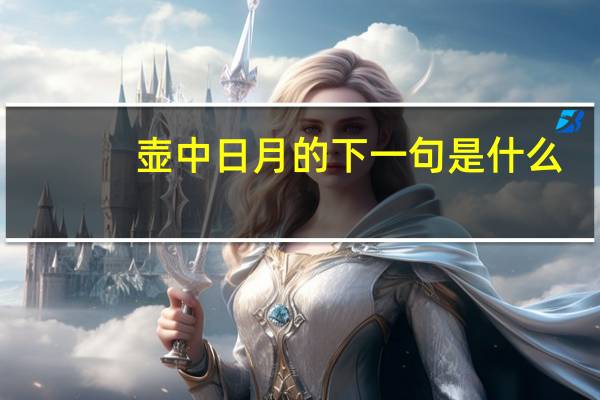 壶中日月的下一句是什么