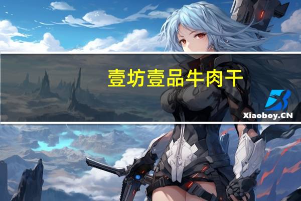 壹坊壹品 牛肉干(五香味)卡路里是多少