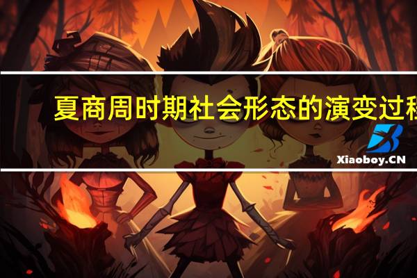 夏商周时期社会形态的演变过程