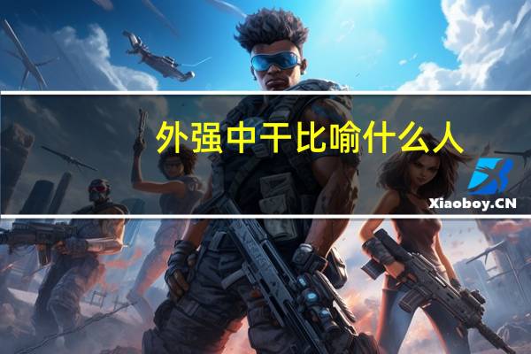 外强中干比喻什么人
