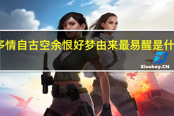 多情自古空余恨好梦由来最易醒是什么意思（多情自古空余恨这句诗是什么意思）