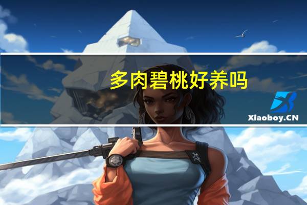 多肉碧桃好养吗