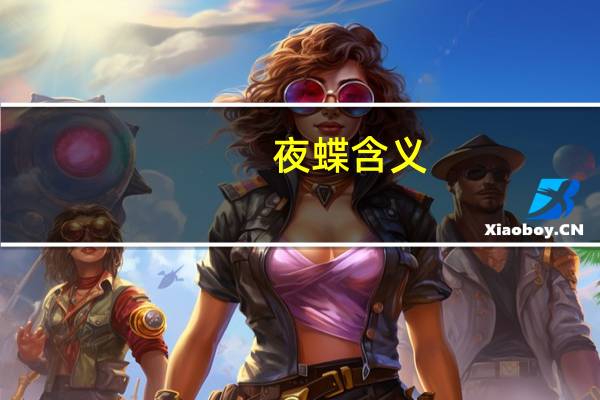 夜蝶含义(夜蝶)