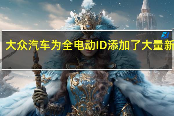 大众汽车为全电动ID添加了大量新功能