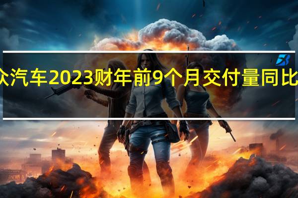 大众汽车2023财年前9个月交付量同比增长11%