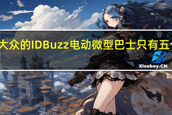 大众的IDBuzz电动微型巴士只有五个座位