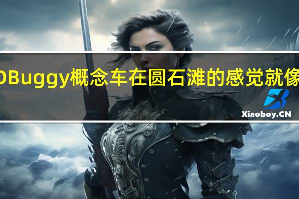 大众ID Buggy概念车在圆石滩的感觉就像在家里一样