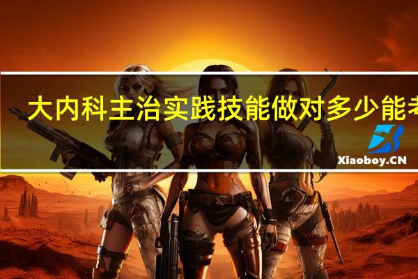 大内科主治实践技能做对多少能考过