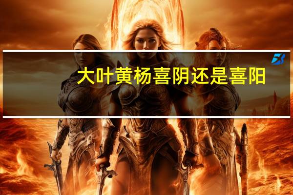大叶黄杨喜阴还是喜阳