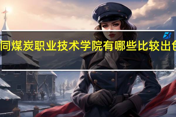 大同煤炭职业技术学院有哪些比较出色的专业