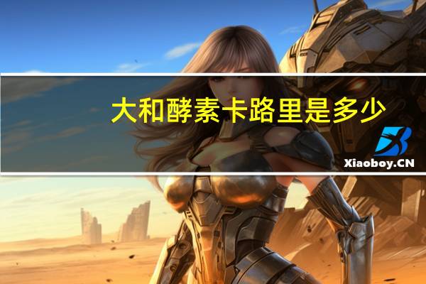 大和酵素卡路里是多少