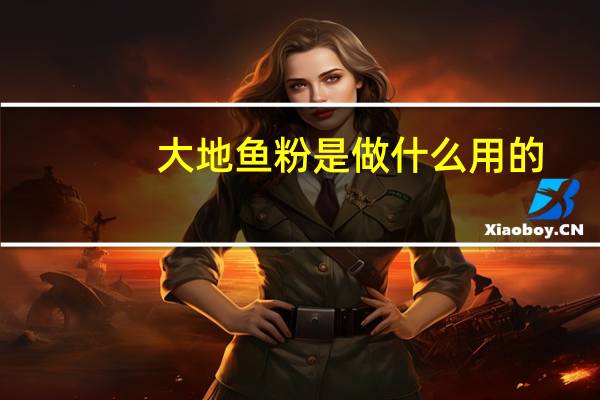 大地鱼粉是做什么用的