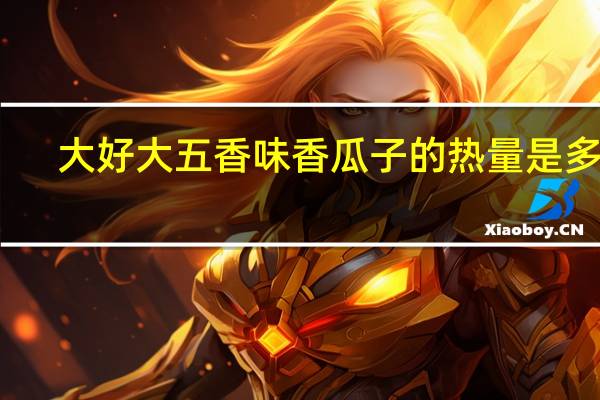 大好大 五香味香瓜子的热量是多少
