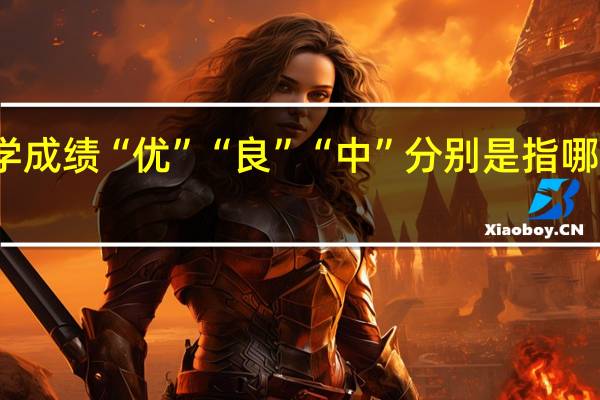 大学成绩“优”“良”“中”分别是指哪个分数段