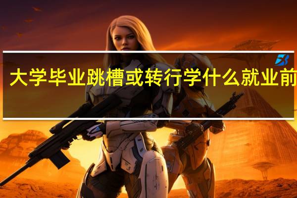 大学毕业跳槽或转行学什么就业前景好