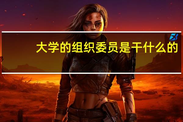 大学的组织委员是干什么的