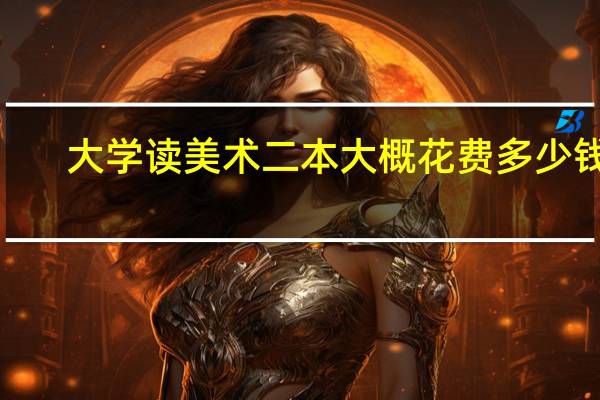 大学读美术二本大概花费多少钱$_$
