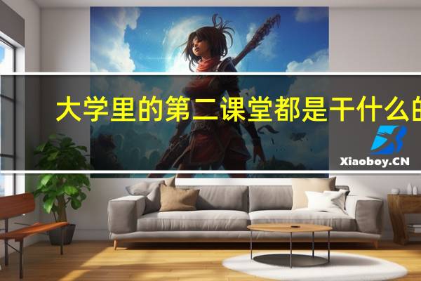 大学里的第二课堂都是干什么的