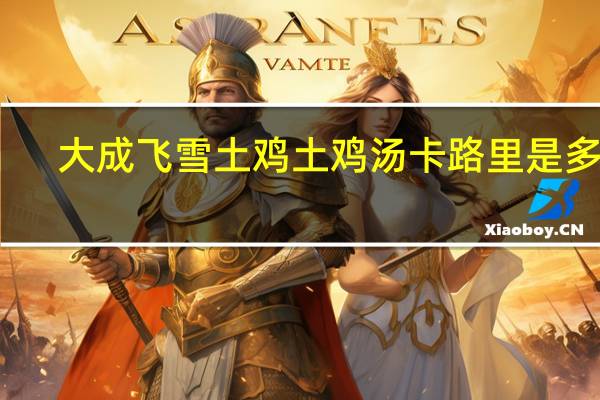 大成 飞雪土鸡 土鸡汤卡路里是多少