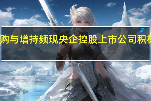 大手笔回购与增持频现 央企控股上市公司积极提振市场信心