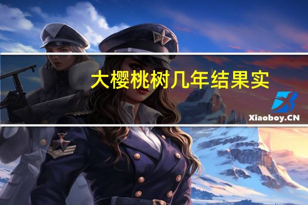 大樱桃树几年结果实
