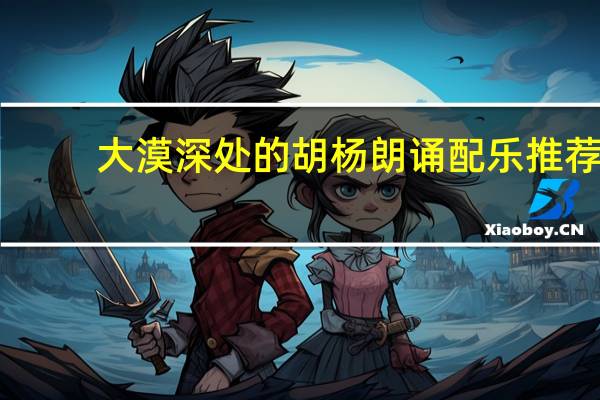 大漠深处的胡杨朗诵配乐推荐（大漠深处的胡杨）