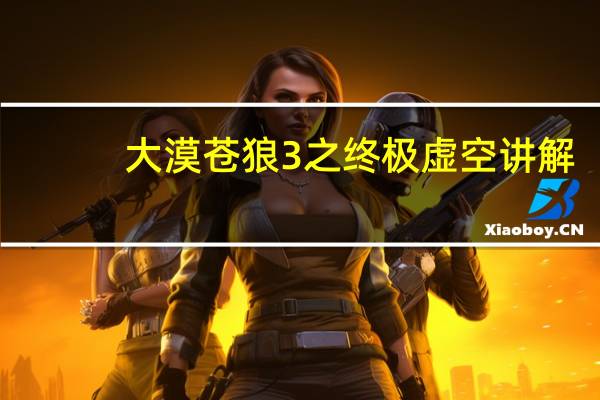 大漠苍狼3之终极虚空讲解（大漠苍狼3之终极虚空）