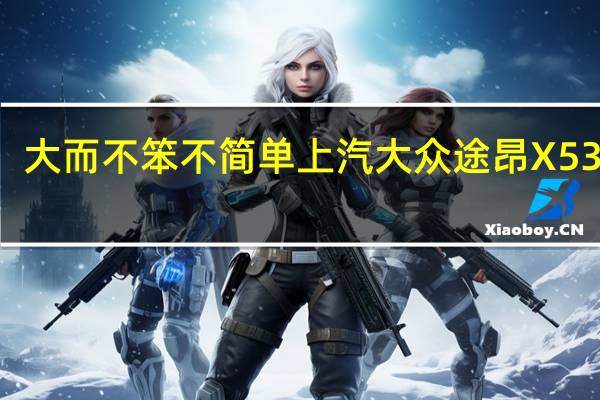 大而不笨不简单上汽大众途昂X 530 V6