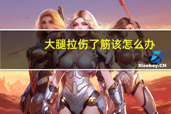 大腿拉伤了筋该怎么办（大腿拉伤）
