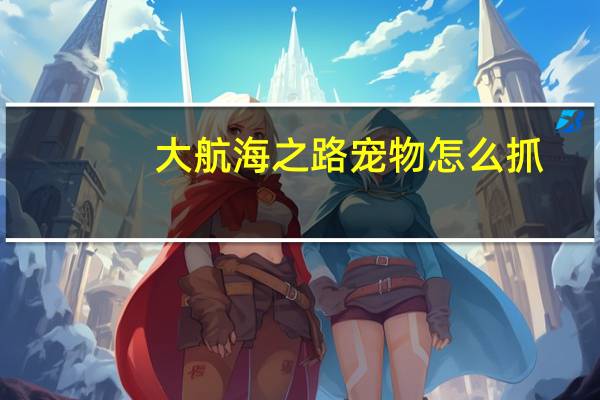 大航海之路宠物怎么抓