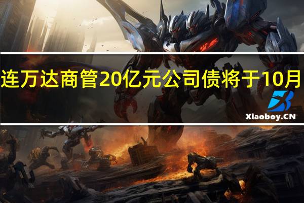大连万达商管20亿元公司债将于10月9日付息