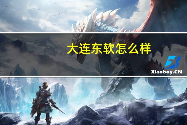 大连东软怎么样