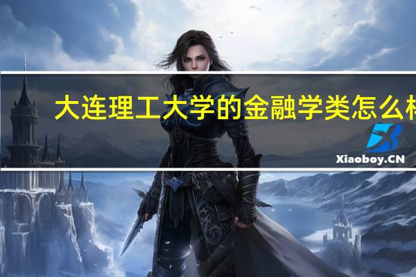大连理工大学的金融学类怎么样
