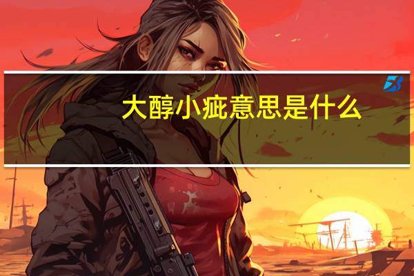 大醇小疵意思是什么
