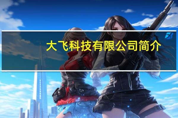 大飞科技有限公司简介（广州大飞信息科技有限公司）