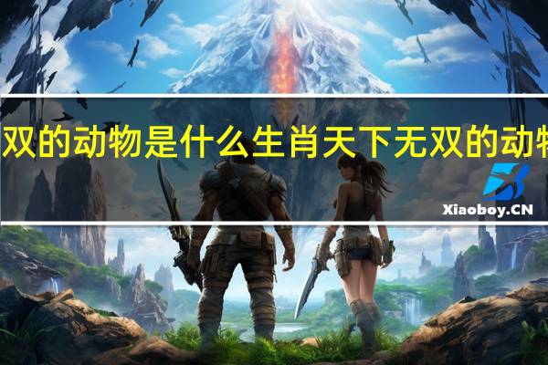 天下无双的动物是什么生肖 天下无双的动物是什么生肖