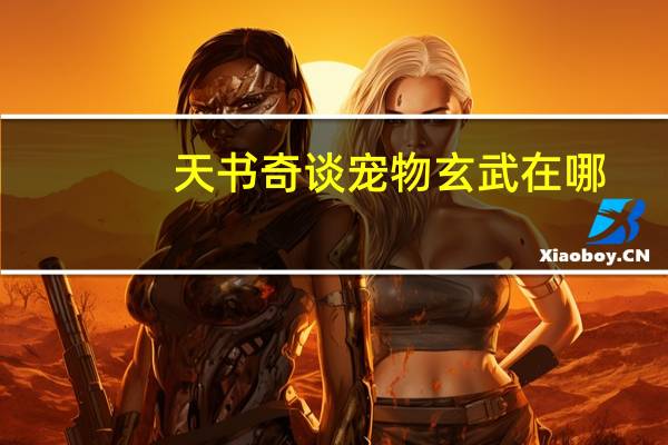 天书奇谈宠物玄武在哪(天书奇谈玄武怎样捕捉)