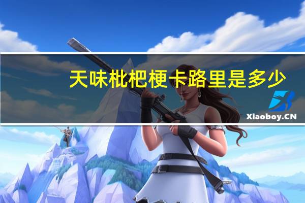 天味 枇杷梗卡路里是多少