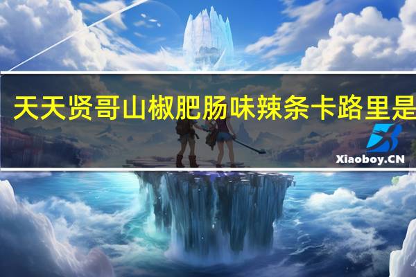 天天贤哥 山椒肥肠味辣条卡路里是多少