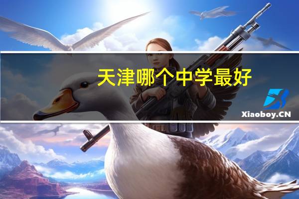 天津哪个中学最好