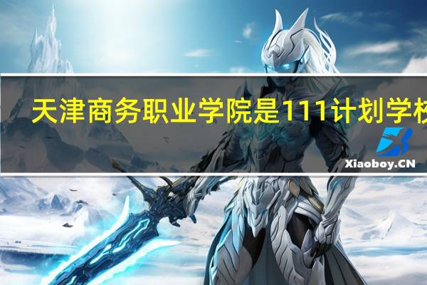 天津商务职业学院是111计划学校吗