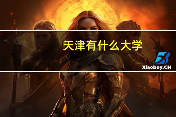 天津有什么大学