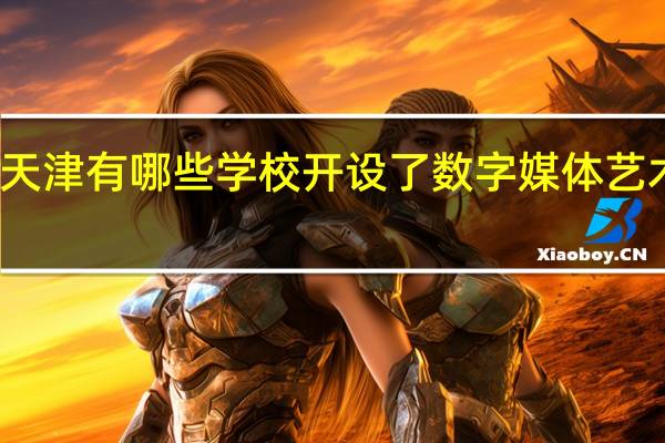 天津有哪些学校开设了数字媒体艺术专业