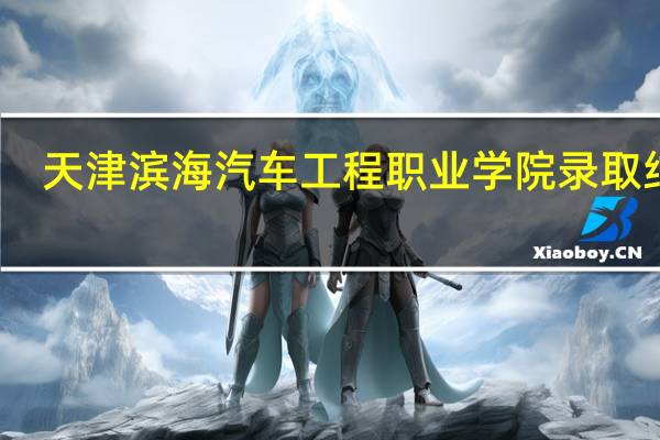 天津滨海汽车工程职业学院录取结果